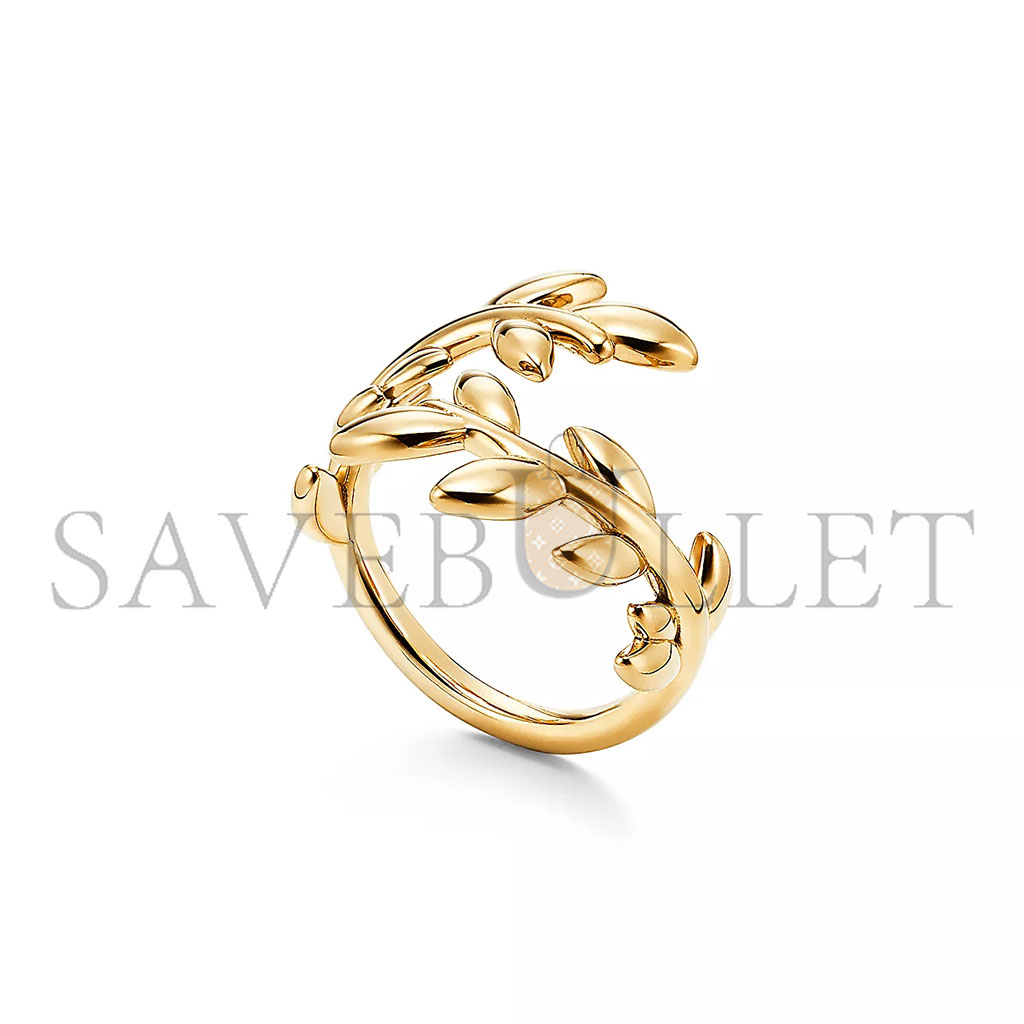 TIFFANY PALOMA PICASSO® OLIVE LEAF BYPASS RING 67544455